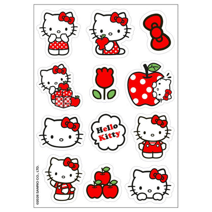 Set de 12 pegatinas Hello Kitty con diseños variados - 2