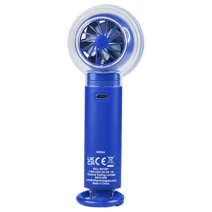 Mini ventilador de mano azul Sonic The Hedgehog recargable - 5