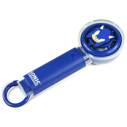 Mini ventilador de mano azul Sonic The Hedgehog recargable - 10