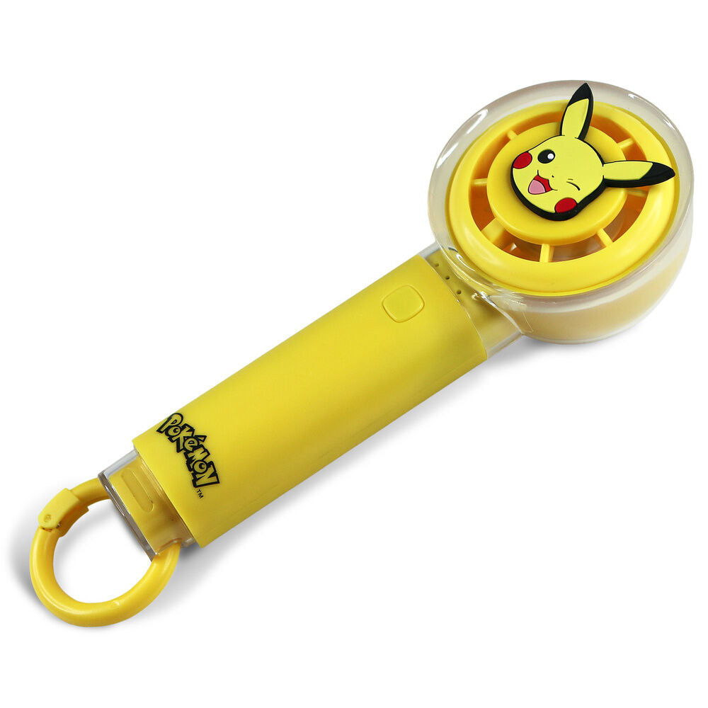 Ventilador portátil amarillo de Pikachu Pokémon con cable USB-C - 5