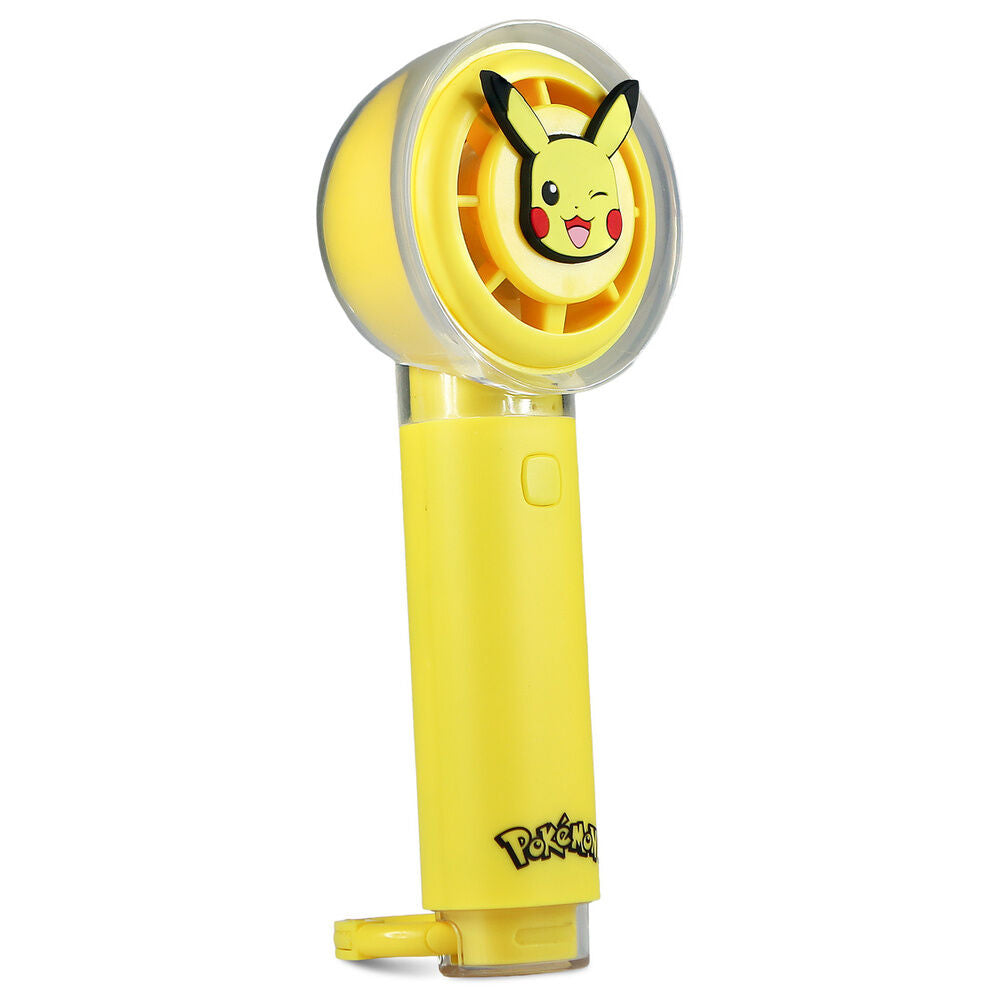Ventilador portátil amarillo de Pikachu Pokémon con cable USB-C - 9