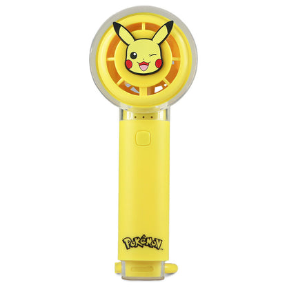 Ventilador portátil amarillo de Pikachu Pokémon con cable USB-C - 10