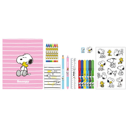 Set de actividades Snoopy SAFTA de 31 piezas - 2