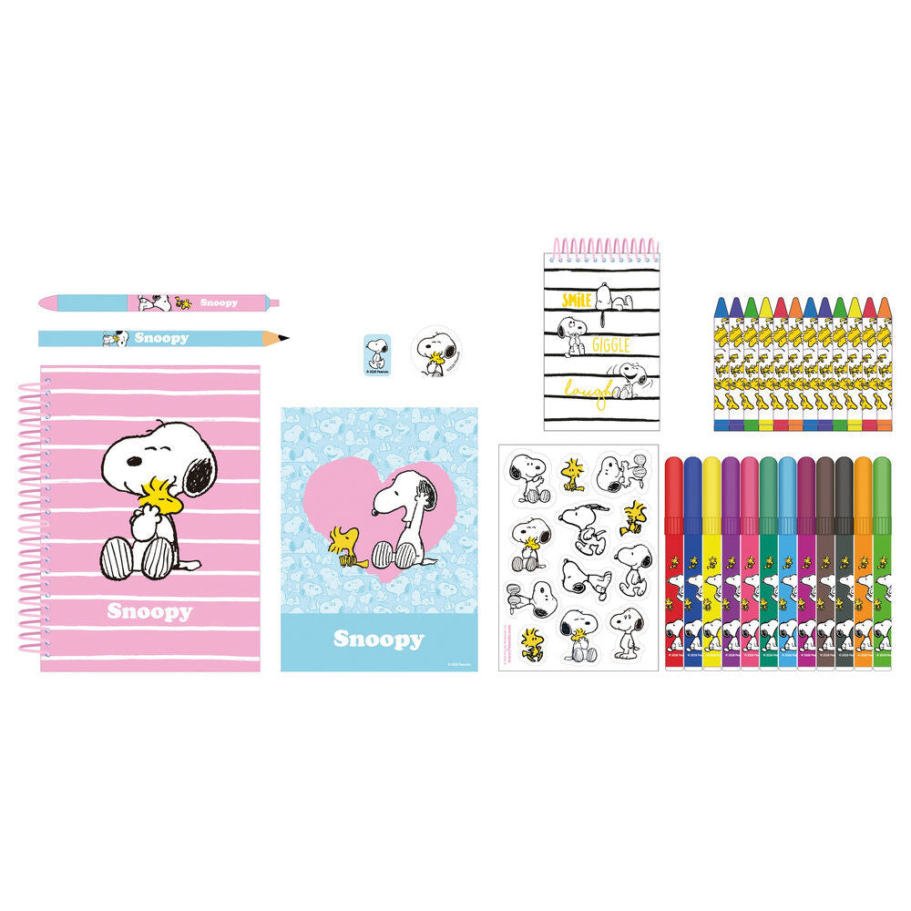 Set de actividades Snoopy de 43 piezas SAFTA - 2