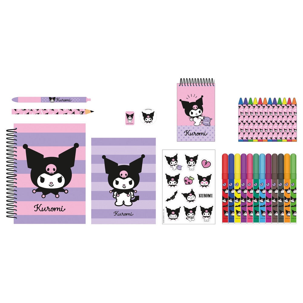 Set de actividades Kuromi Hello Kitty de 43 piezas - 2
