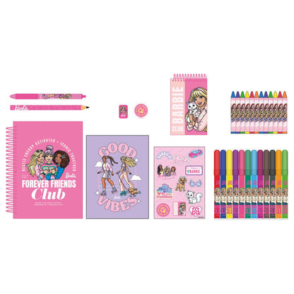 Set de actividades Barbie de 43 piezas SAFTA con ceras y rotuladores - 2