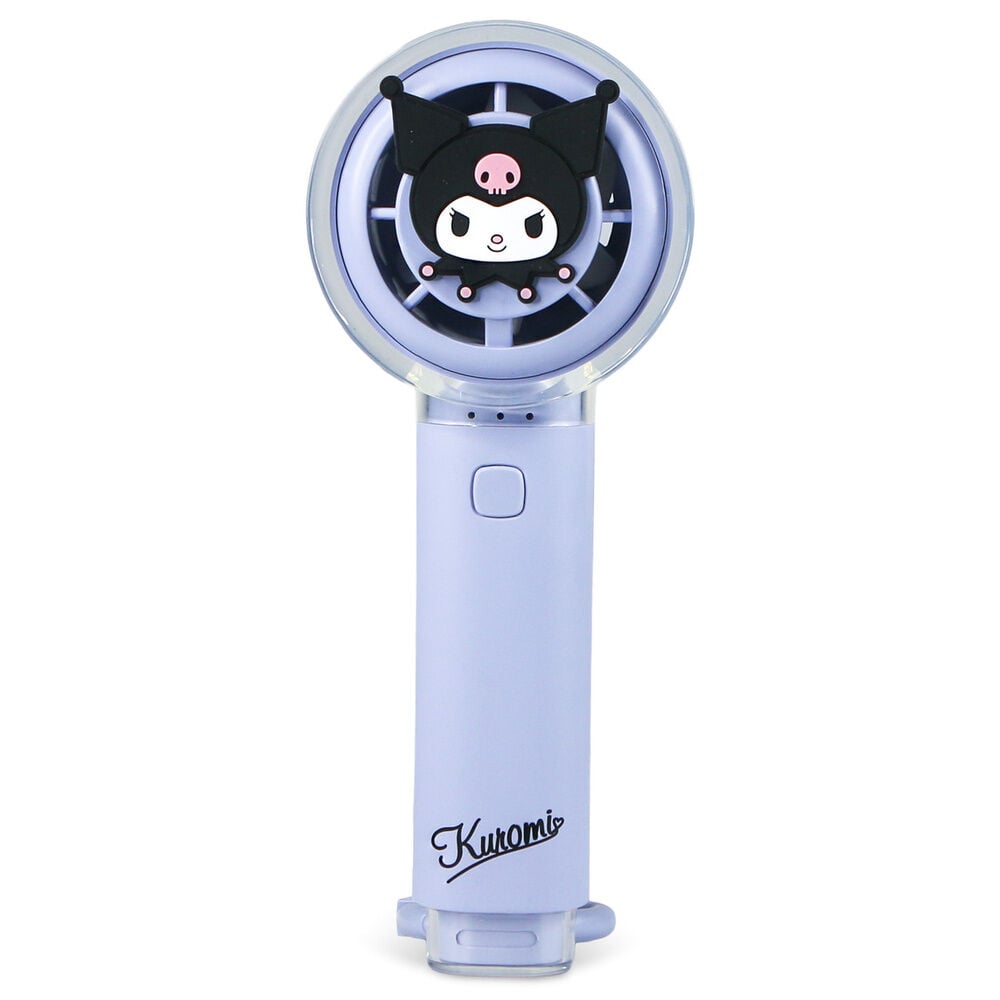Ventilador de mano lila Kuromi recargable con carga USB-C - 10