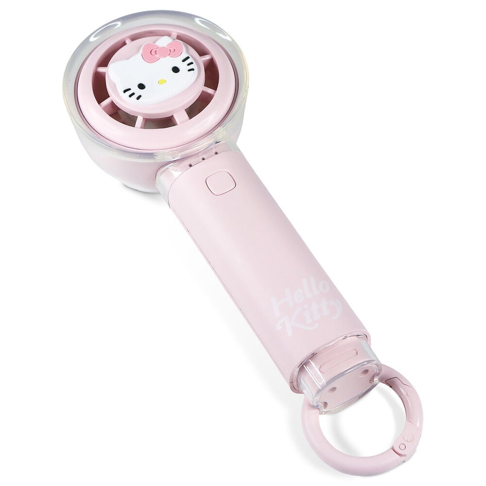 Mini ventilador de mano rosa Hello Kitty - 2