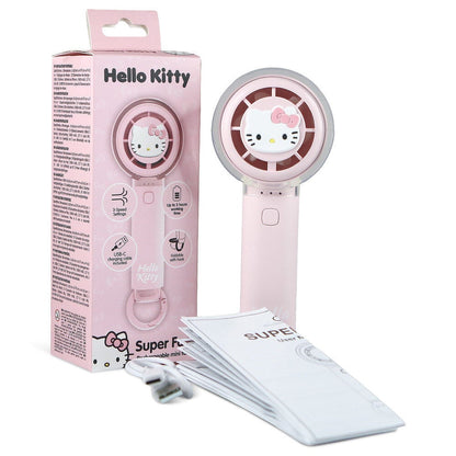 Mini ventilador de mano rosa Hello Kitty