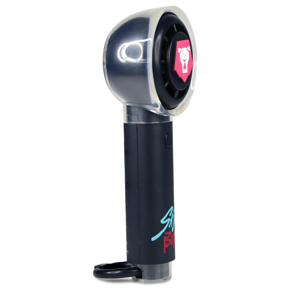 Ventilador de mano Saja Boys KPop Demon Hunters en color oscuro - 2