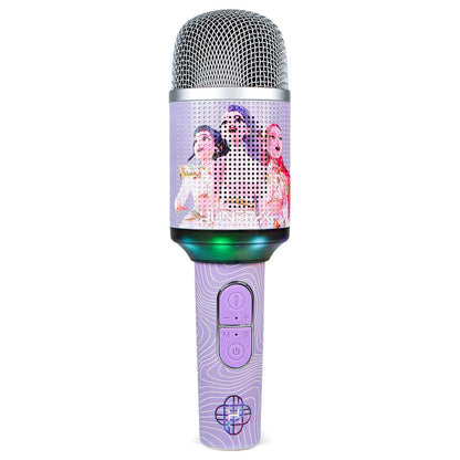 Micrófono inalámbrico de karaoke Kpop Demon Hunters morado con luz LED - 9