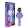 Micrófono karaoke inalámbrico KPop Demon Hunters morado con luces LED