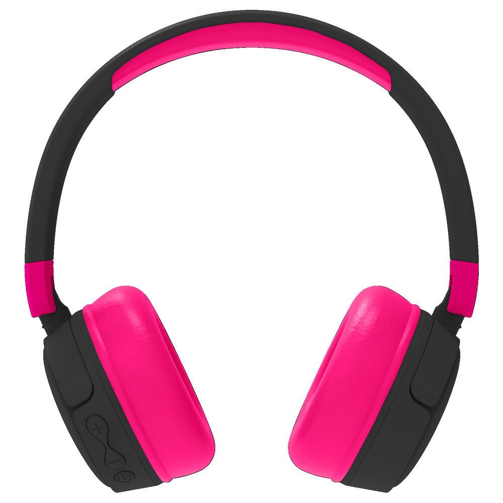Auriculares infantiles Saja Boys KPop Demon Hunters en negro y rosa - 10