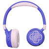 Auriculares infantiles morados y rosas KPop Demon Hunters