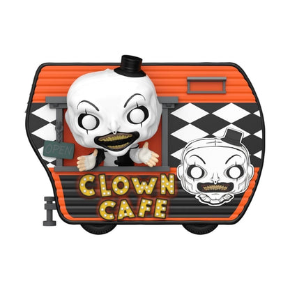 Figura FUNKO POP! Rides de Art the Clown en el remolque Clown Café