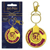 Llavero spinner metálico de Harry Potter con diseño del andén 9¾