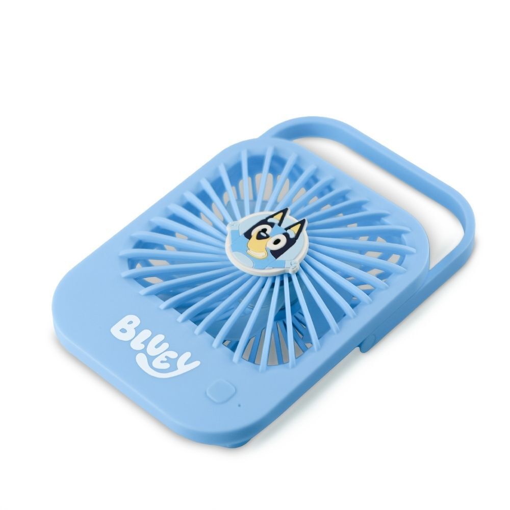 Ventilador de escritorio Bluey azul claro con cable USB y embalaje - 4