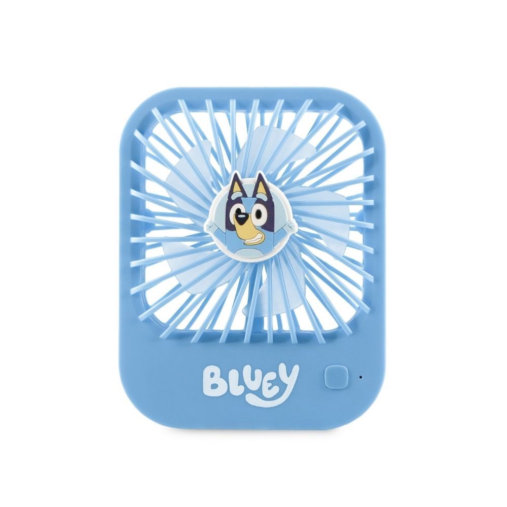Ventilador de escritorio Bluey azul claro con cable USB y embalaje - 5