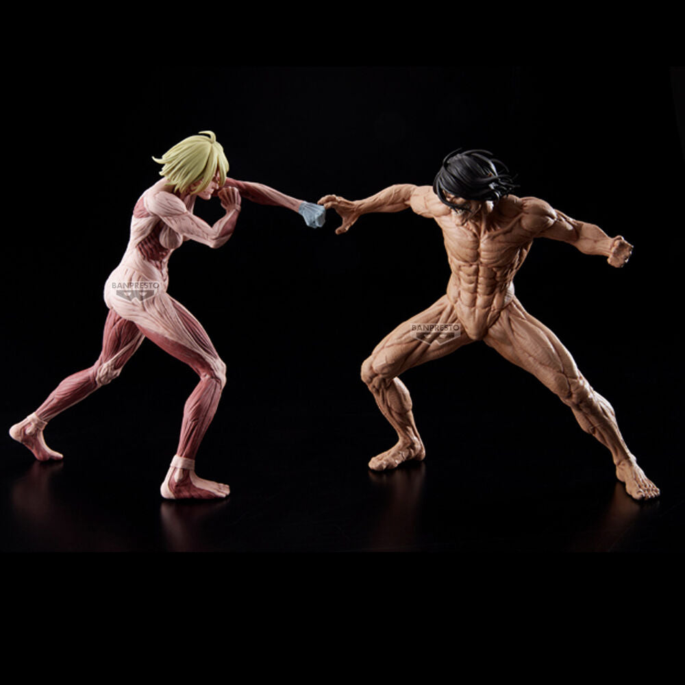 Figura de Eren en forma de Titán de Attack on Titan en pose de combate - 5