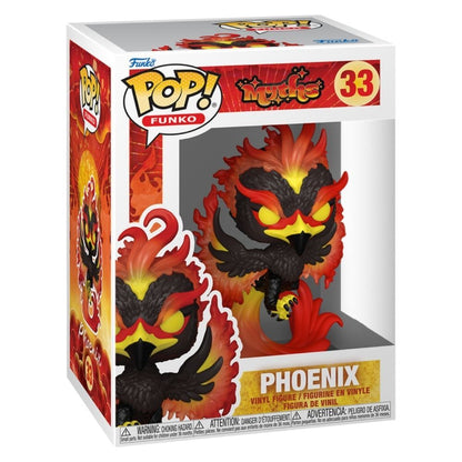Figura Funko POP! Myths Phoenix nº 33 en caja ilustrada