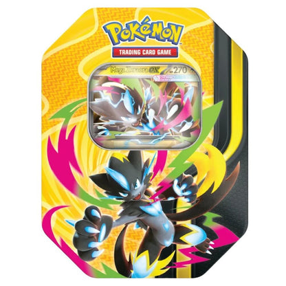 Lata Pokémon TCG Mega Evolución con cartas promocionales - 3