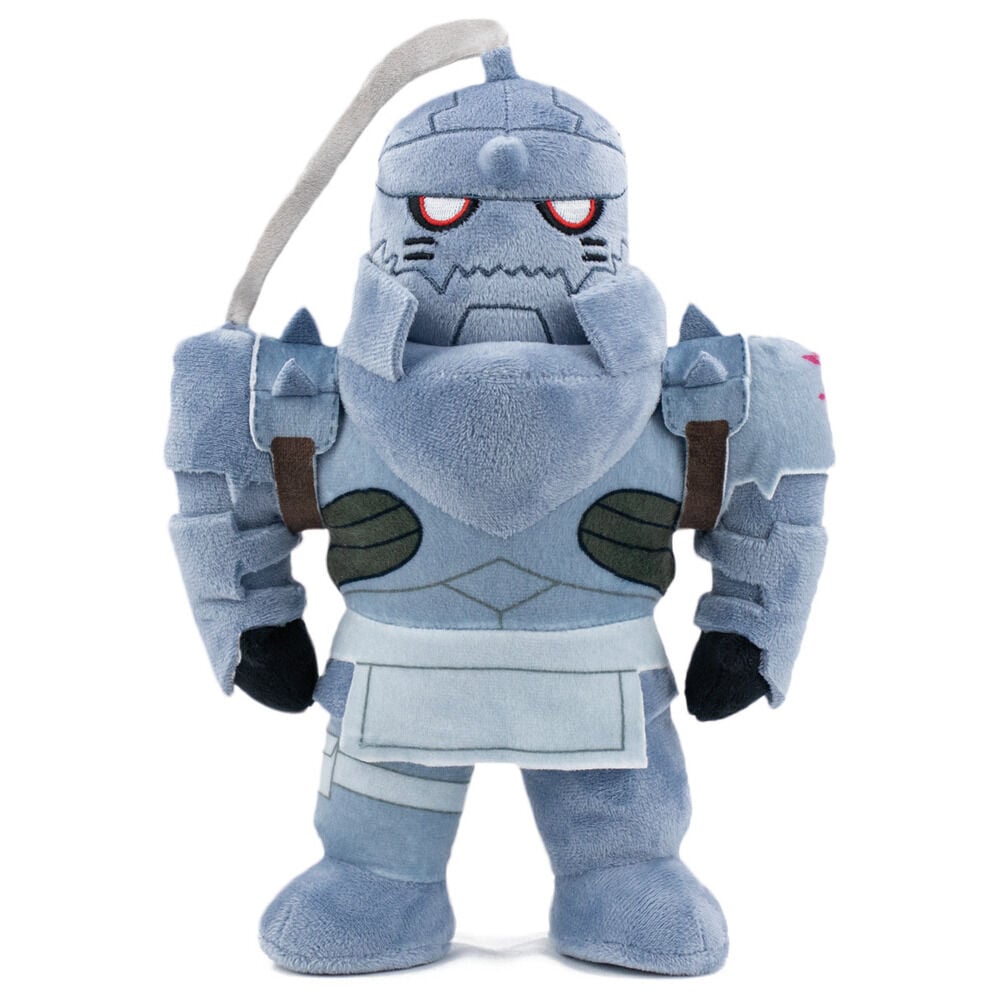 Peluche de Alphonse Elrich con armadura gris azulada