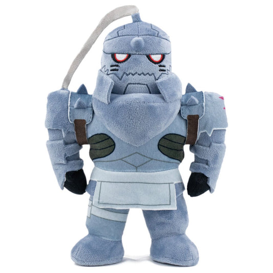 Peluche de Alphonse Elrich con armadura gris azulada