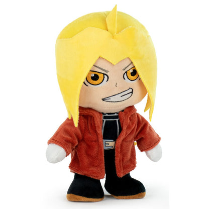 Peluche de Edward Elric de Fullmetal Alchemist Brotherhood con abrigo rojo