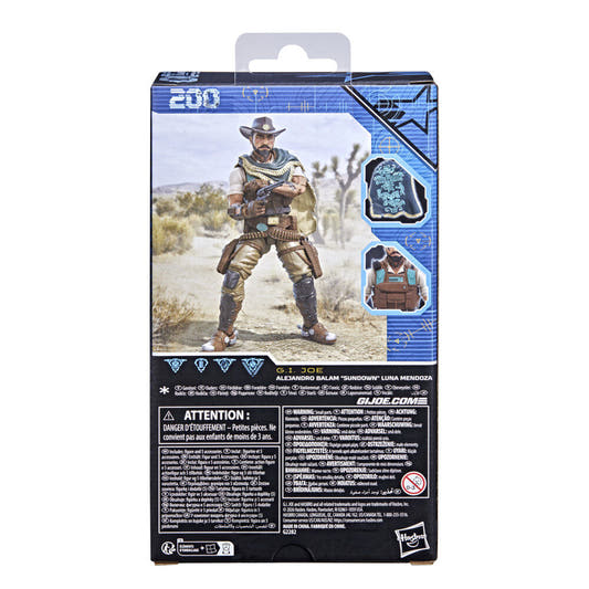 Figura Alejandro Balam de G.I. Joe Classified Series con accesorios - 6