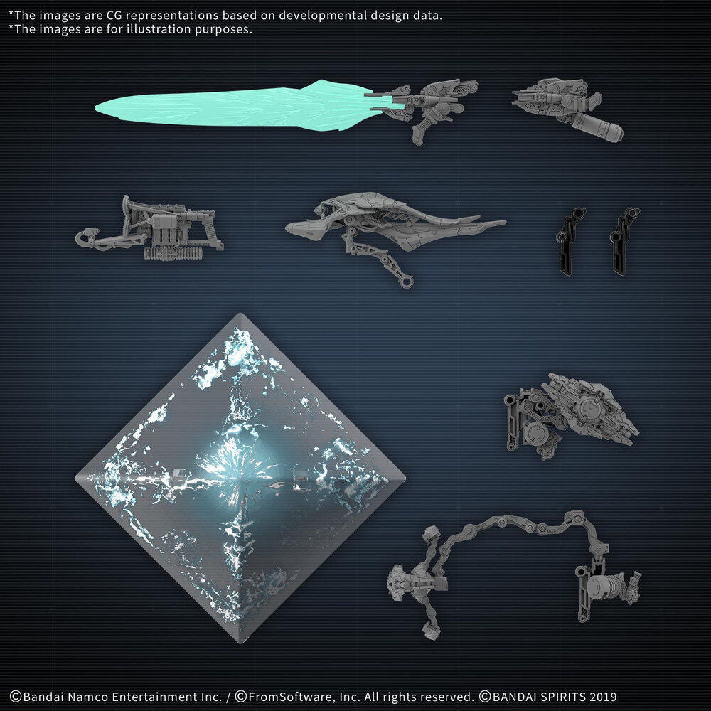 Maqueta articulada Schneider Nachtreiher/40E Dual Nature de Armored Core VI - 4