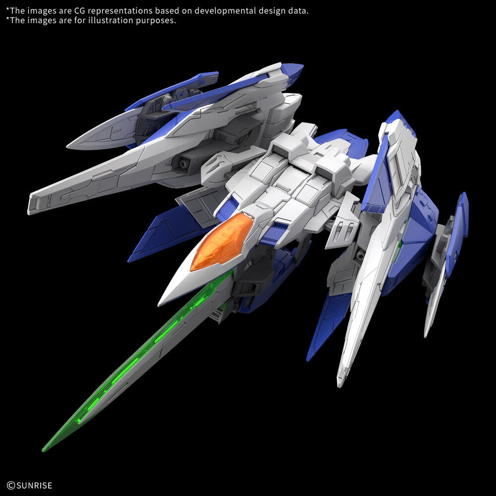 Maqueta MGSD 00 Raiser de Mobile Suit Gundam 00 en azul, blanco y rojo - 5