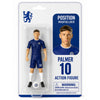 Figura articulada de Cole Palmer con equipación azul del Chelsea F.C.