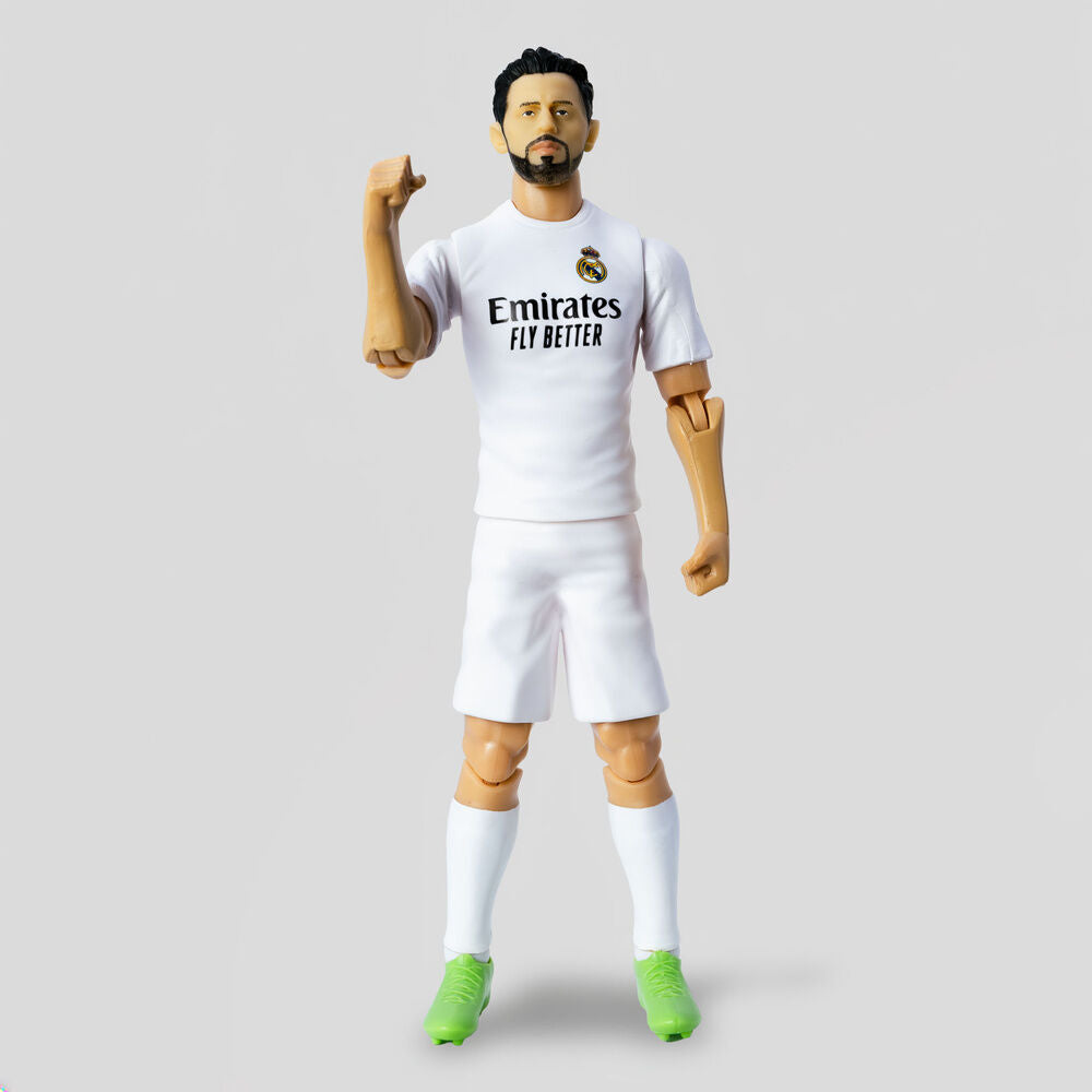 Figura articulada de Bernardo Silva con equipación blanca del Real Madrid