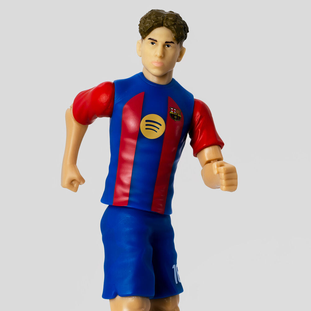 Figura articulada de Fermín con uniforme del F.C. Barcelona y balón - 2