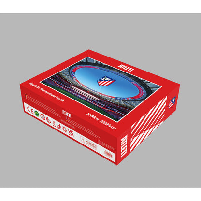 Puzzle del Atlético de Madrid con imagen del Riyadh Air Metropolitano - 2