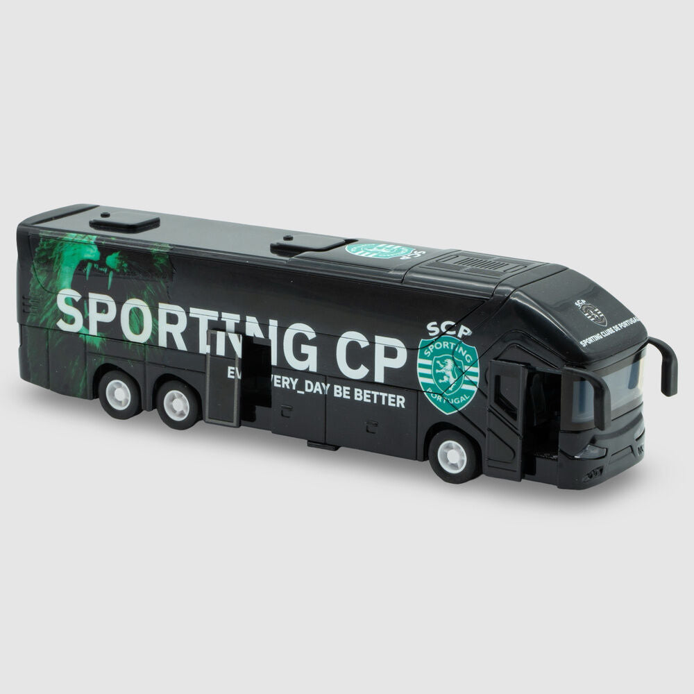 Autobús réplica oficial negro del Sporting de Portugal BANBO TOYS - 2