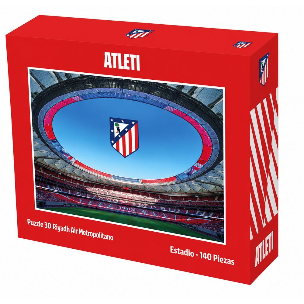 Puzzle del Atlético de Madrid con imagen del Riyadh Air Metropolitano - 3