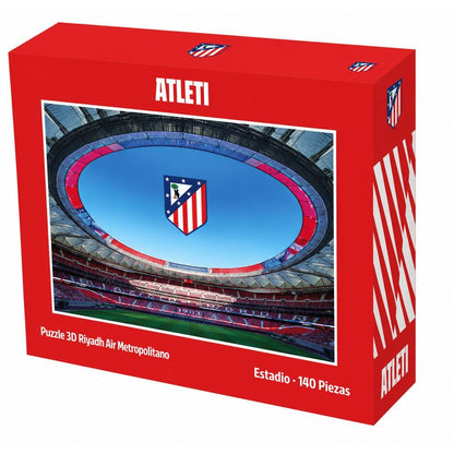 Puzzle del Atlético de Madrid con imagen del Riyadh Air Metropolitano - 3