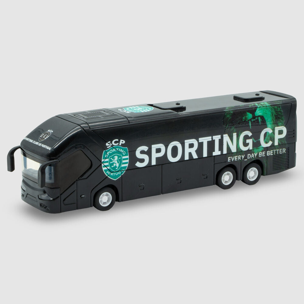 Autobús réplica oficial negro del Sporting de Portugal BANBO TOYS - 3