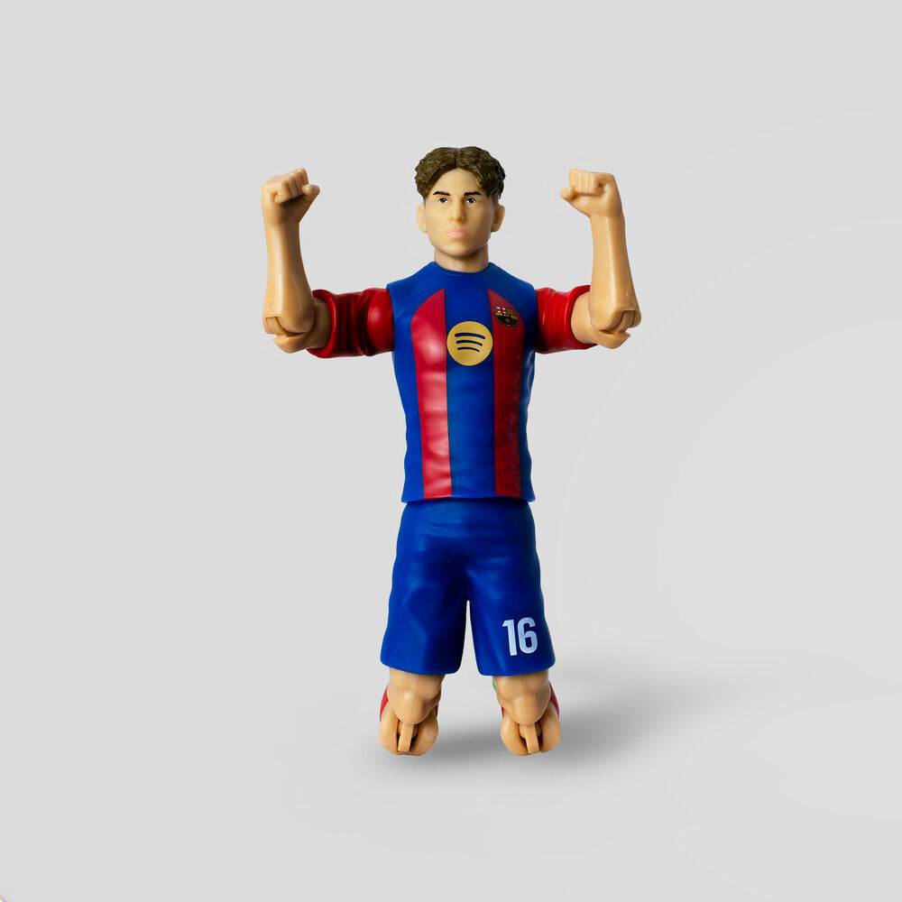 Figura articulada de Fermín con uniforme del F.C. Barcelona y balón - 4