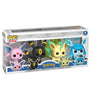 Blíster FUNKO POP! Pokémon con figuras de Espeon, Umbreon, Leafeon y Glaceon