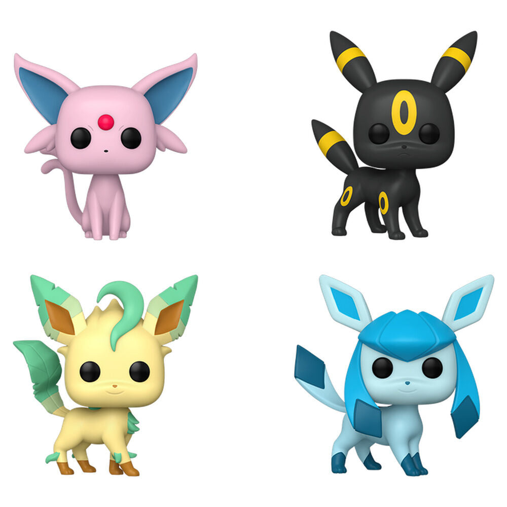 Blíster FUNKO POP! Pokémon con figuras de Espeon, Umbreon, Leafeon y Glaceon - 2