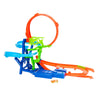 Pista Hot Wheels Choque Aéreo con looping y coche incluido