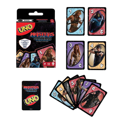Juego de cartas UNO Masters of the Universe de Mattel