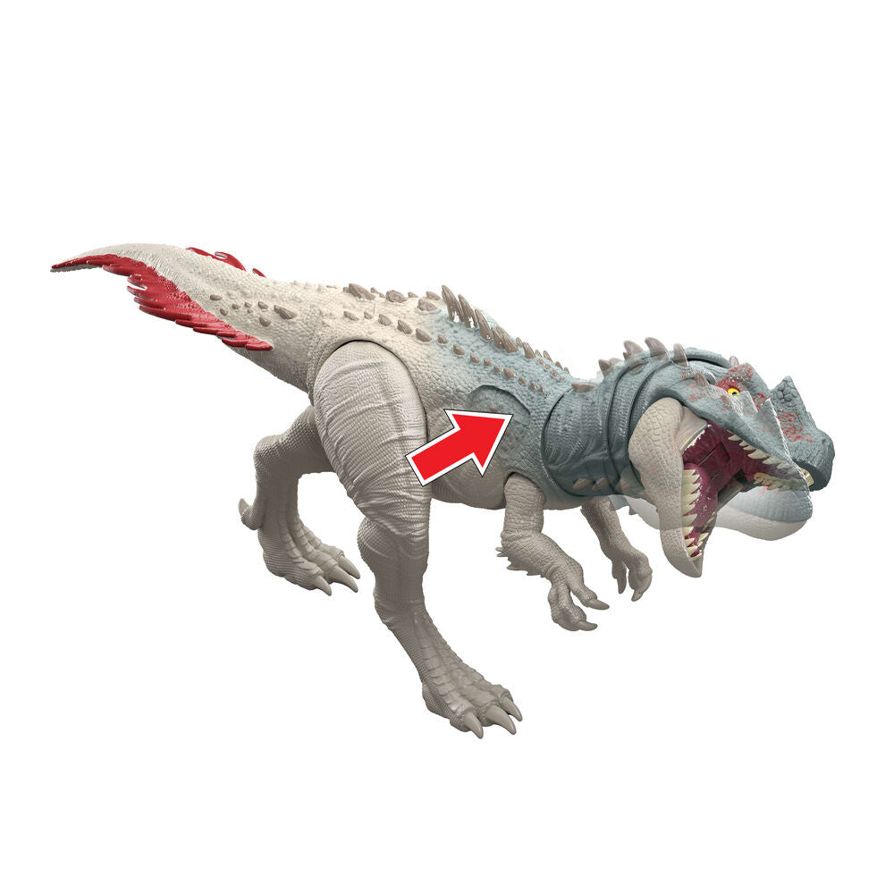 Figura Torvosaurus Jurassic World de Mattel con cola y púas - 2