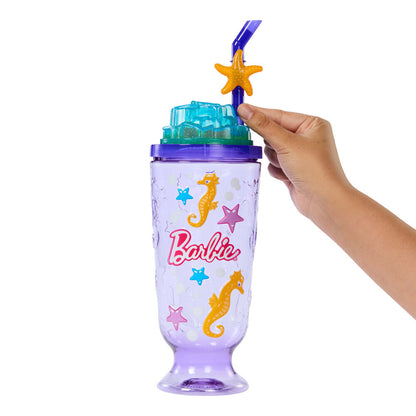 Muñeca Barbie Pop Reveal Granizado de Mar con pelo morado y copa lila - 2