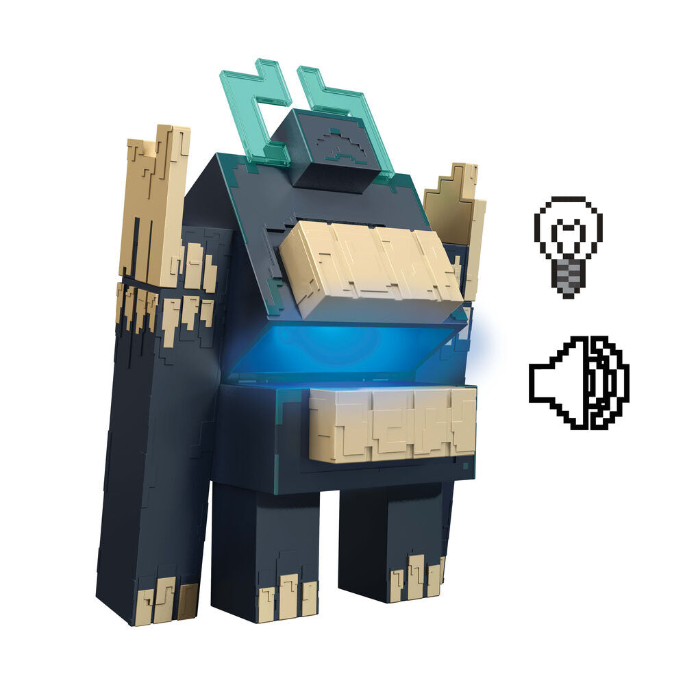 Figura grande de Spicewood de Minecraft con luces, sonidos y figura adicional - 3