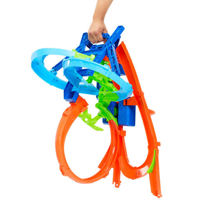 Pista Hot Wheels Choque Aéreo con looping y coche incluido - 3