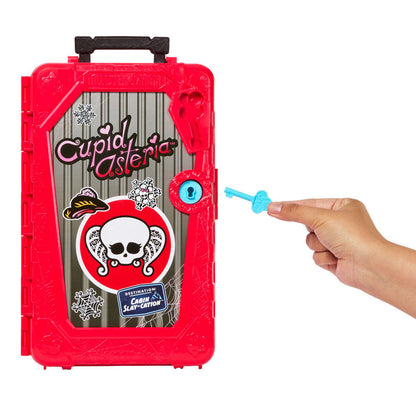Muñeca Cupid Asteria Monster High con armario rosa y accesorios - 4