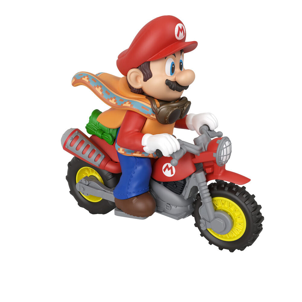 Blister Hot Wheels con Mario y Luigi en moto junto a Pokey - 4